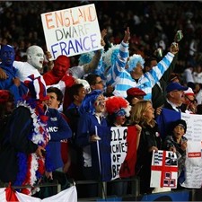 Fans soak up the atmosphere at RWC 2011 in New Zealand